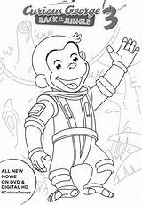 Curious George Coloring Printable Activities Pages King Template Curiousgeorge Iii Idea Theme Party Find sketch template