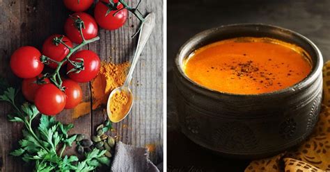 Make Turmeric Tomato Black Pepper Soup In 15 Minutes To