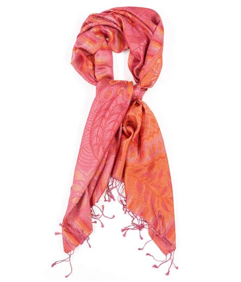 pin  silk pashmina scarf