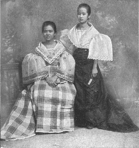 Two Beautiful Filipina Women ~ Classic Manila