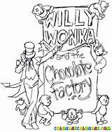 Wonka Willy Chocolate Factory Coloring Pages Printable Loompa Charlie Oompa Drawing Colouring Print Bar Moonlight Players Posters Getcolorings Getdrawings Color sketch template