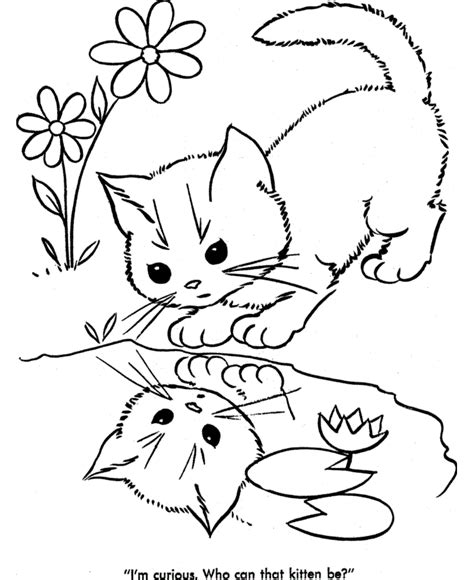 printable cat coloring page  kids coloring home