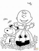 Coloring Charlie Brown Pumpkin Great Pages Its Printable Popular sketch template