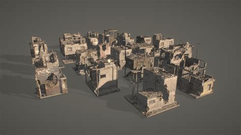 destroyed buildings  models   home design ideas