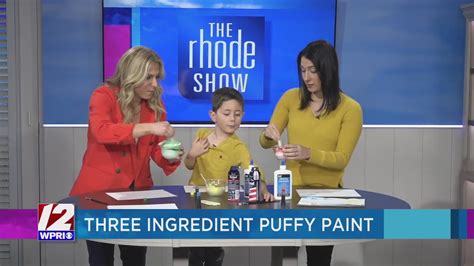 How To Make Homemade Puffy Paint Youtube