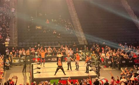 aew starting   attendance issues page  wrestling forum