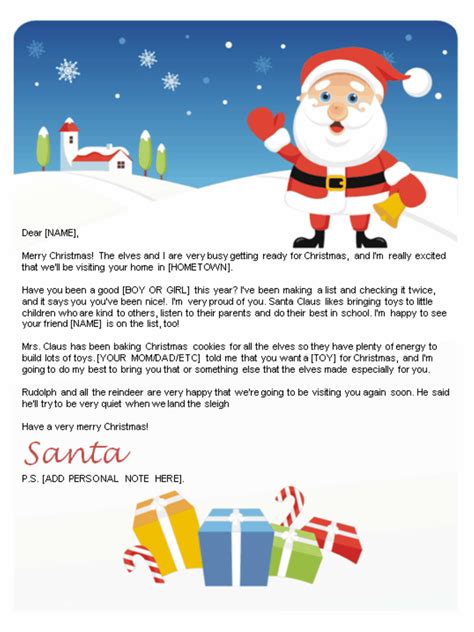 sites  printable santa letters  nice list certificates