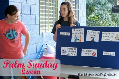 palm sunday lesson  kids easter bible study  kids