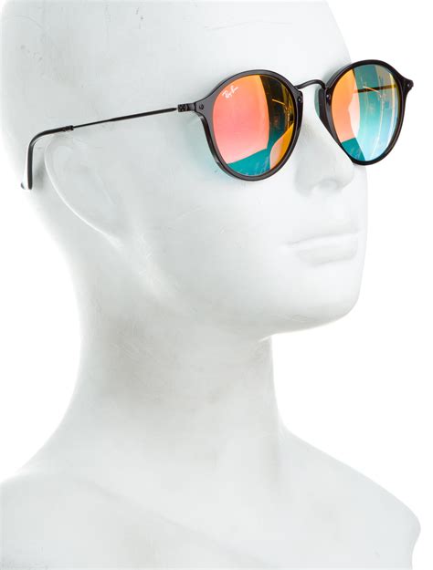 ray ban  mirrored sunglasses accessories wrx  realreal