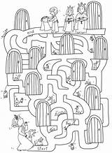 Mazes Preschool Laberintos Niños Labyrinthe Castelli Dover Publications Maternelle Trace Printables Jordi Anys Infantil sketch template