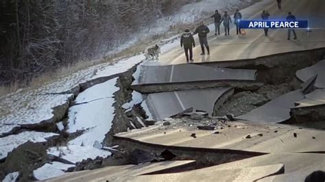 Alaska Earthquake Alaska Earthquake State Hit By More Than 230