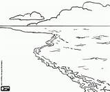 Colorear Paisajes Nubes Paesaggio Spiaggia Mare Wolken Malvorlagen Nuvole Desenho Ambientes Malvorlagenwelt Paisagem Ausmalen Praia Marinos Acuaticos Naturaleza Ausmalbild Zeichnen sketch template
