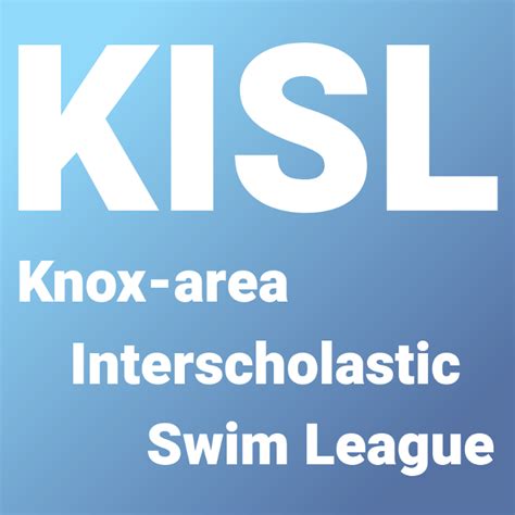 knox area interscholastic swim league kisl champ meet