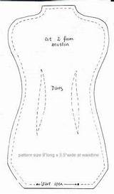 Form Dress Sewing Pattern Pincushion Patterns sketch template