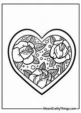 Iheartcraftythings Hearts sketch template
