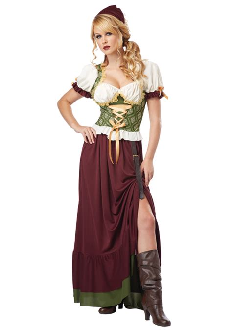 Renaissance Wench Costume Weibliche Kostüme Kleider