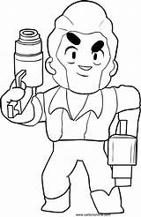 Brawl Stars Colt Coloring Pages Colorare Da Disegni Drawing sketch template