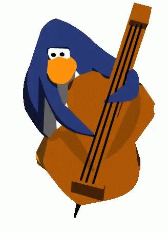 club penguin instrument gif clubpenguin instrument cello discover