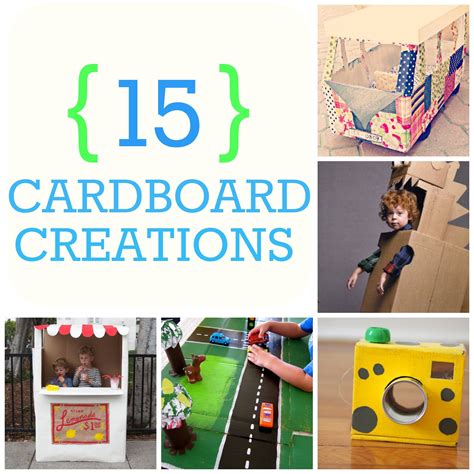 cardboard creations    kids design dazzle