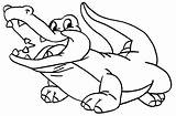 Crocodile Alligator Clipart Cartoon Printable Coloring Pages Kids Drawing Template Outline Templates Colouring Clip Clipartpanda Library Cliparts Crocodiles Projects Wikiclipart sketch template