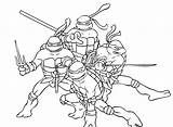 Ninja Coloring Mutant Teenage Pages Turtles Shredder Getcolorings sketch template