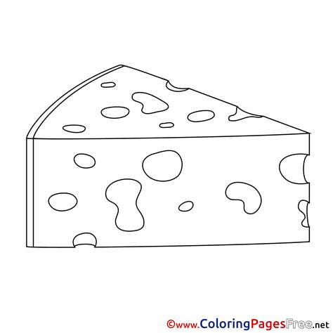 cheese printable coloring pages
