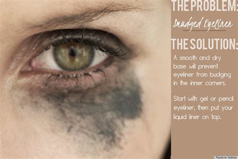 How To Prevent Mascara That Runs Eyeliner That Smudges And Eyeshadow