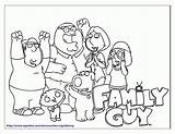 Guy Coloring Family Pages Printable Cartoon Griffin Peter Print Clipart Sheets Popular Library Draw Pdf Visit Coloringhome sketch template