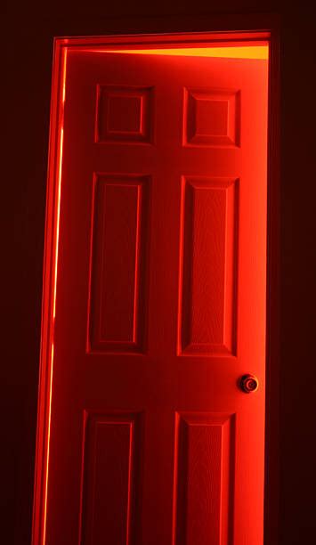royalty  red light doors pictures images  stock  istock