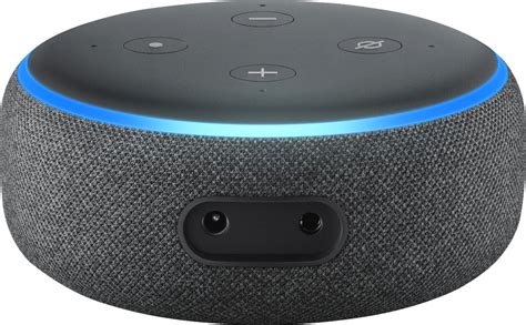 amazon echo dot  gen wireless bluetooth hands  smart speaker black exotique