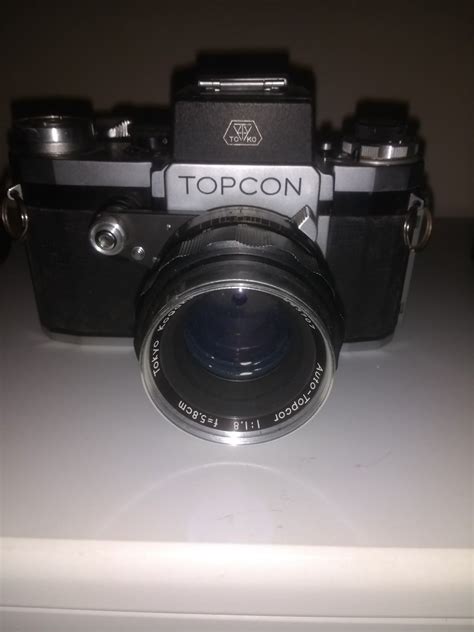 topcon    slr film camera   company   original lenses note