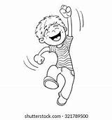 Outline Child Shutterstock Colouring sketch template