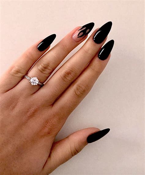 simple black gel nail designs daily nail art  design