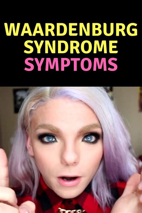 waardenburg syndrome symptoms waardenburg syndrome genetic disorders