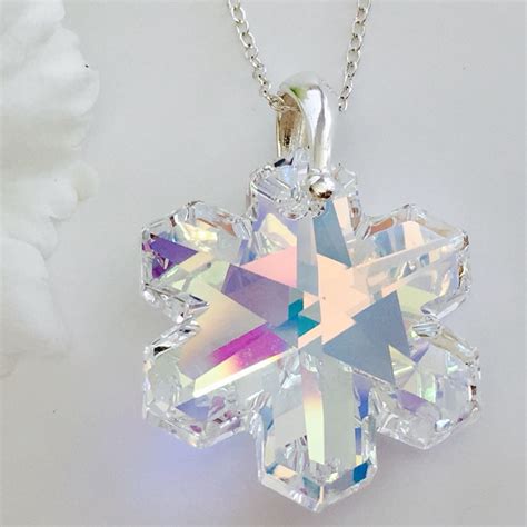 ab snowflake   swarovski crystals crystal elegance