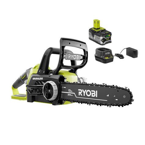 Ryobi One 12 In 18 Volt Brushless Lithium Ion Electric Cordless
