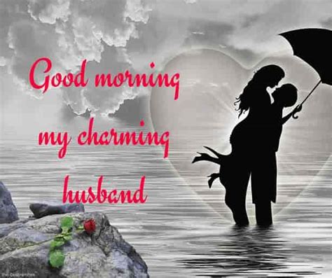 Love Romantic Husband Wife Images Kiss Hubby Good Morning Quotes The