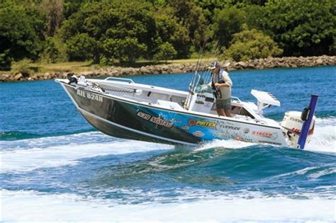 michael guests stacer  nomad review trade boats australia