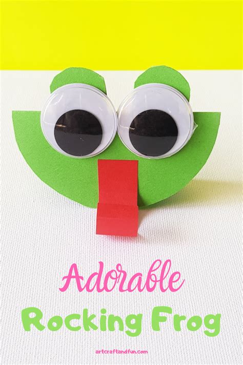 adorable rocking frog craft