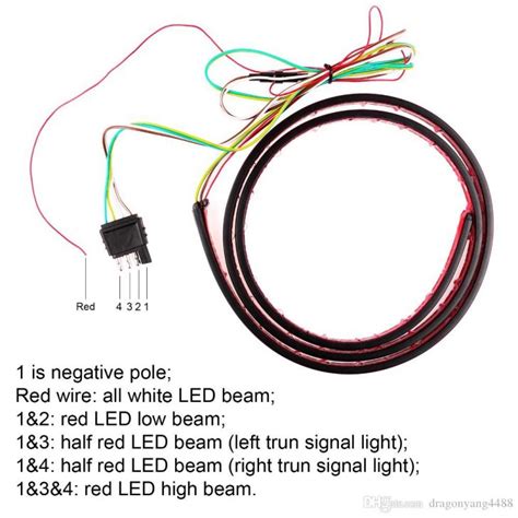 led tailgate strip wiring diagram wiring diagram  led tailgate light bar wiring