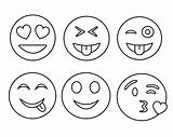 Emoji Emojis Printables Feltro Borop Bukaninfo Coronary Páginas Freecoloring Bebê Thestylishpeople sketch template