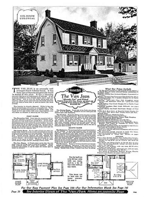 montross sears home  part  american history dutch colonial homes colonial house plans