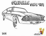 Chevelle Brawny Hotrod Yescoloring sketch template