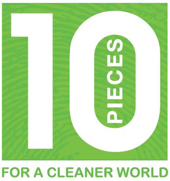 pieces   cleaner world  pieces logo options   decide