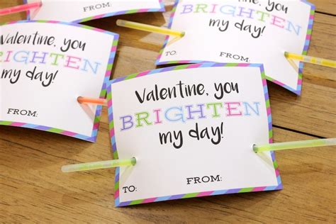 glow stick valentine printable printable templates