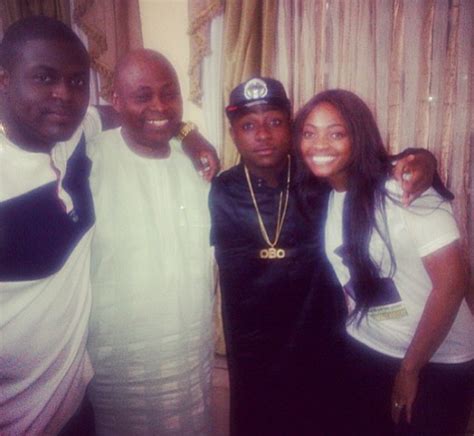 davido and siblings join billionaire dad for 56th birthday