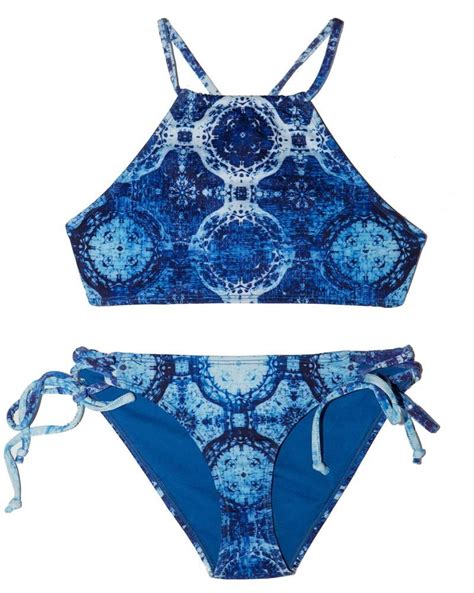 The Most Amazing Halter Top Bikini This Print Is Gorgeous Love Love