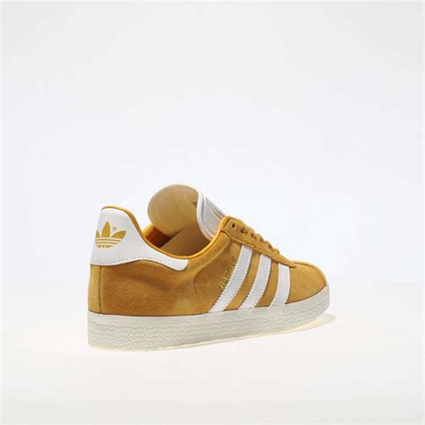 womens yellow adidas gazelle suede trainers schuh kid shoes yellow adidas yellow trainers
