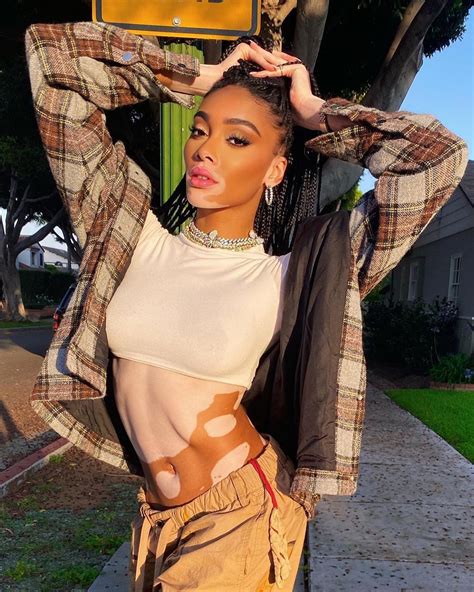 winnie harlow shows that the quarantine didn t affect her sexy figure