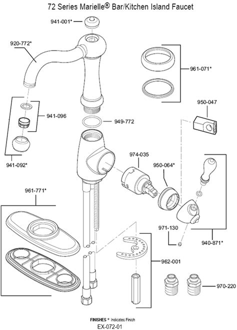 plumbingwarehousecom price pfister kitchen faucet parts  models  mcc  mss  mrr